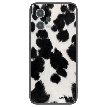 Picasee silikónový čierny obal pre Xiaomi Redmi Note 12 5G - Black Moo