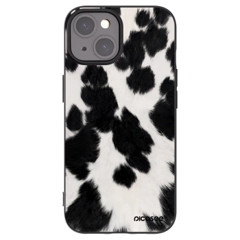 Picasee silikónový čierny obal pre Apple iPhone 15 - Black Moo