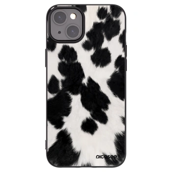 Picasee silikónový čierny obal pre Apple iPhone 15 Plus - Black Moo