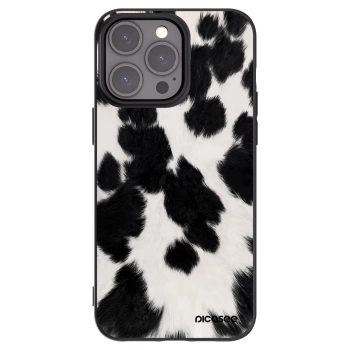 Picasee silikónový čierny obal pre Apple iPhone 15 Pro Max - Black Moo