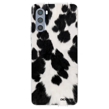 Picasee silikónový prehľadný obal pre Motorola Moto G62 - Black Moo