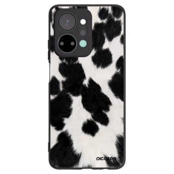 Picasee silikónový čierny obal pre Honor X7a - Black Moo