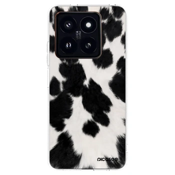 Picasee silikónový prehľadný obal pre Xiaomi 14 Pro - Black Moo