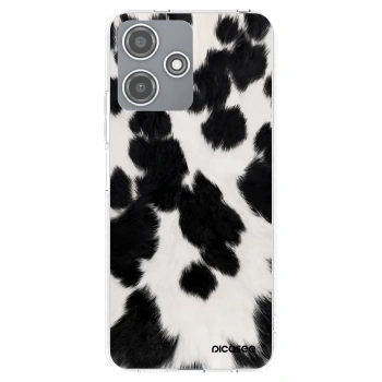 Picasee silikónový prehľadný obal pre Xiaomi Redmi 12 5G - Black Moo