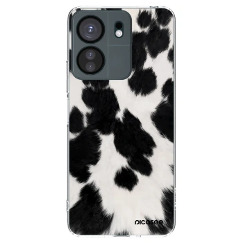 Picasee silikónový prehľadný obal pre Xiaomi Redmi 13C 4G - Black Moo