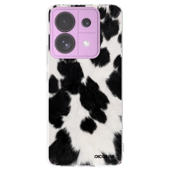 Picasee silikónový prehľadný obal pre Xiaomi Redmi Note 13 Pro 5G - Black Moo