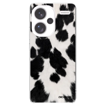 Picasee silikónový prehľadný obal pre Xiaomi Redmi Note 13 Pro+ 5G - Black Moo