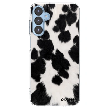 Picasee silikónový prehľadný obal pre Samsung Galaxy A15 A156B 5G - Black Moo