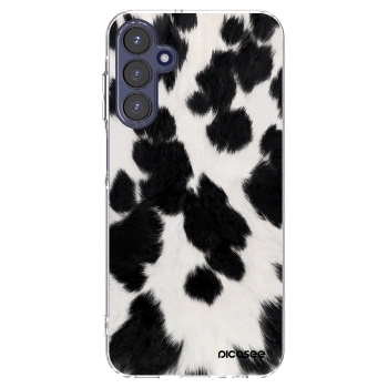 Picasee silikónový prehľadný obal pre Samsung Galaxy A15 A155F 4G - Black Moo