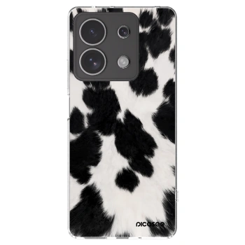 Picasee silikónový prehľadný obal pre Xiaomi Redmi Note 13 4G - Black Moo