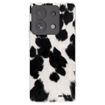 Picasee silikónový prehľadný obal pre Xiaomi Redmi Note 13 Pro 4G - Black Moo