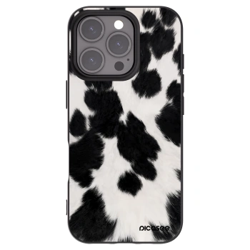 Picasee silikónový čierny obal pre Apple iPhone 16 Pro - Black Moo