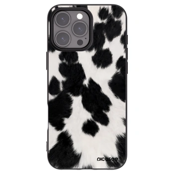 Picasee silikónový čierny obal pre Apple iPhone 16 Pro Max - Black Moo