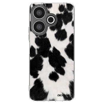 Picasee silikónový prehľadný obal pre Xiaomi Redmi 13 4G - Black Moo