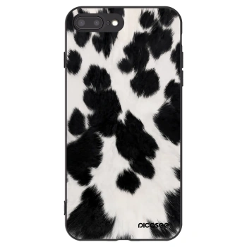 Picasee silikónový čierny obal pre Apple iPhone 7 Plus - Black Moo