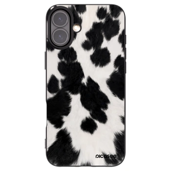 Picasee silikónový čierny obal pre Apple iPhone 16 Plus - Black Moo