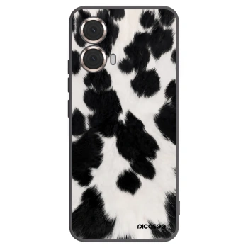 Picasee silikónový čierny obal pre Motorola Moto G85 - Black Moo