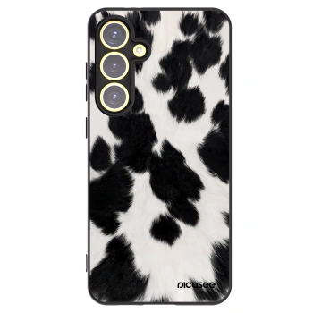 Picasee silikónový čierny obal pre Samsung Galaxy S24 FE S721B - Black Moo