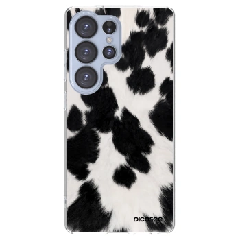 Picasee silikónový prehľadný obal pre Samsung Galaxy S25 Ultra 5G - Black Moo