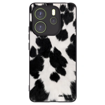 Picasee silikónový čierny obal pre Xiaomi Redmi Note 14 4G - Black Moo