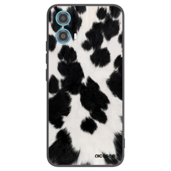 Picasee silikónový čierny obal pre Motorola Moto G34 5G - Black Moo