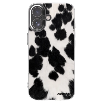 Picasee silikónový prehľadný obal pre Apple iPhone 17 - Black Moo