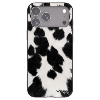 Picasee silikónový čierny obal pre Apple iPhone 17 Pro Max - Black Moo