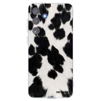 Picasee silikónový prehľadný obal pre Samsung Galaxy S25 FE 5G - Black Moo