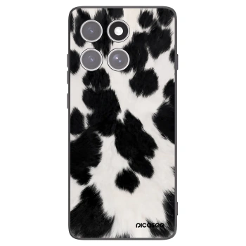 Picasee silikónový čierny obal pre Motorola Edge 60 Fusion - Black Moo
