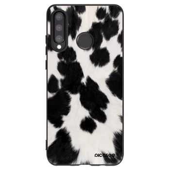 Picasee silikónový čierny obal pre Huawei P30 Lite - Black Moo