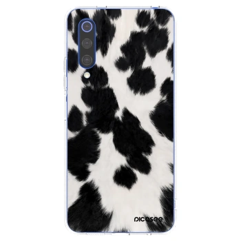 Picasee silikónový prehľadný obal pre Xiaomi Mi 9 SE - Black Moo