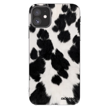 Picasee silikónový prehľadný obal pre Apple iPhone 11 - Black Moo