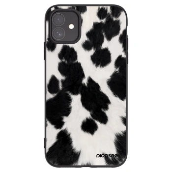 Picasee silikónový čierny obal pre Apple iPhone 11 - Black Moo