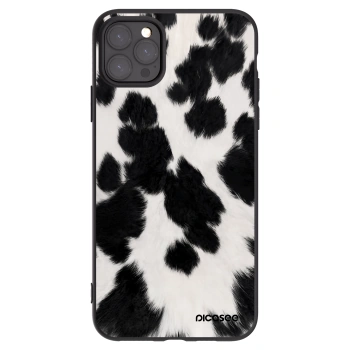 Picasee silikónový čierny obal pre Apple iPhone 11 Pro Max - Black Moo