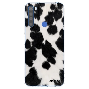 Picasee silikónový prehľadný obal pre Xiaomi Redmi Note 8T - Black Moo