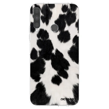 Picasee silikónový prehľadný obal pre Huawei P40 Lite E - Black Moo