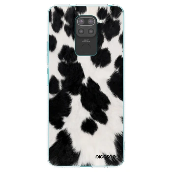 Picasee silikónový čierny obal pre Xiaomi Redmi Note 9 - Black Moo