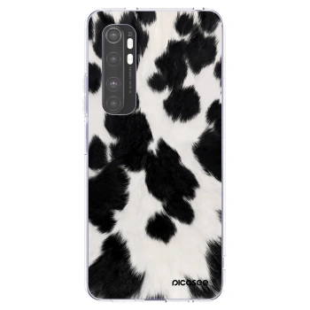 Picasee silikónový prehľadný obal pre Xiaomi Mi Note 10 Lite - Black Moo