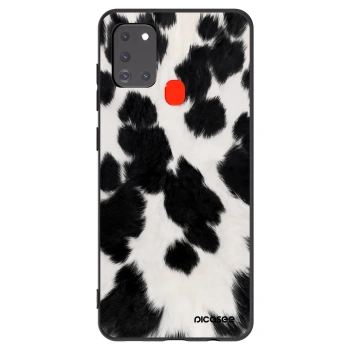 Picasee silikónový čierny obal pre Samsung Galaxy A21s - Black Moo