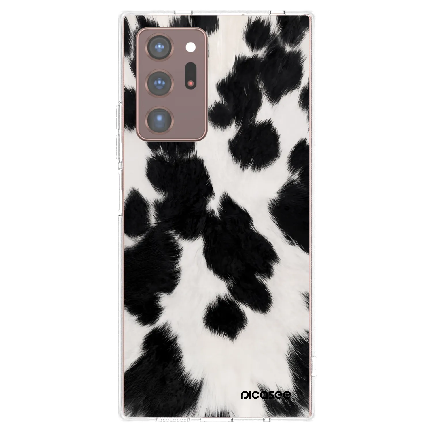 Picasee silikónový prehľadný obal pre Samsung Galaxy Note 20 Ultra - Black Moo
