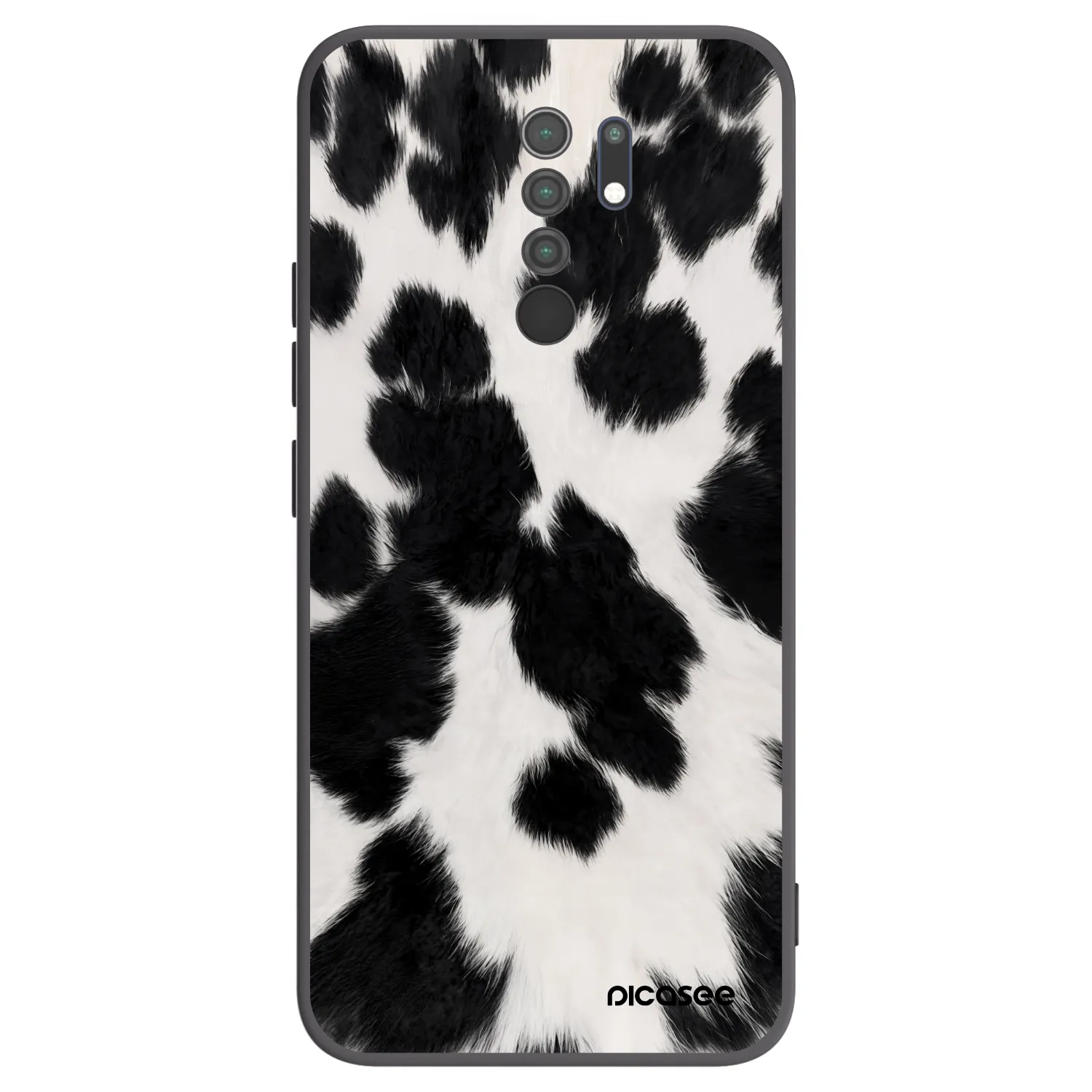 Picasee silikónový čierny obal pre Xiaomi Redmi 9 - Black Moo