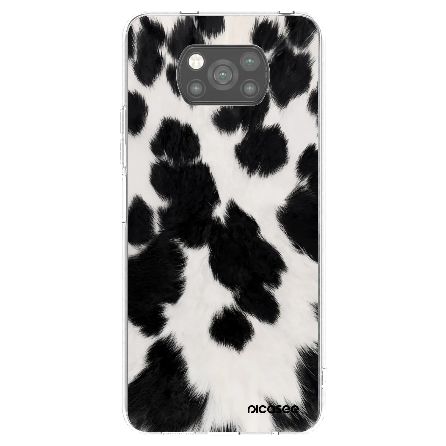 Picasee silikónový čierny obal pre Xiaomi Poco X3 - Black Moo