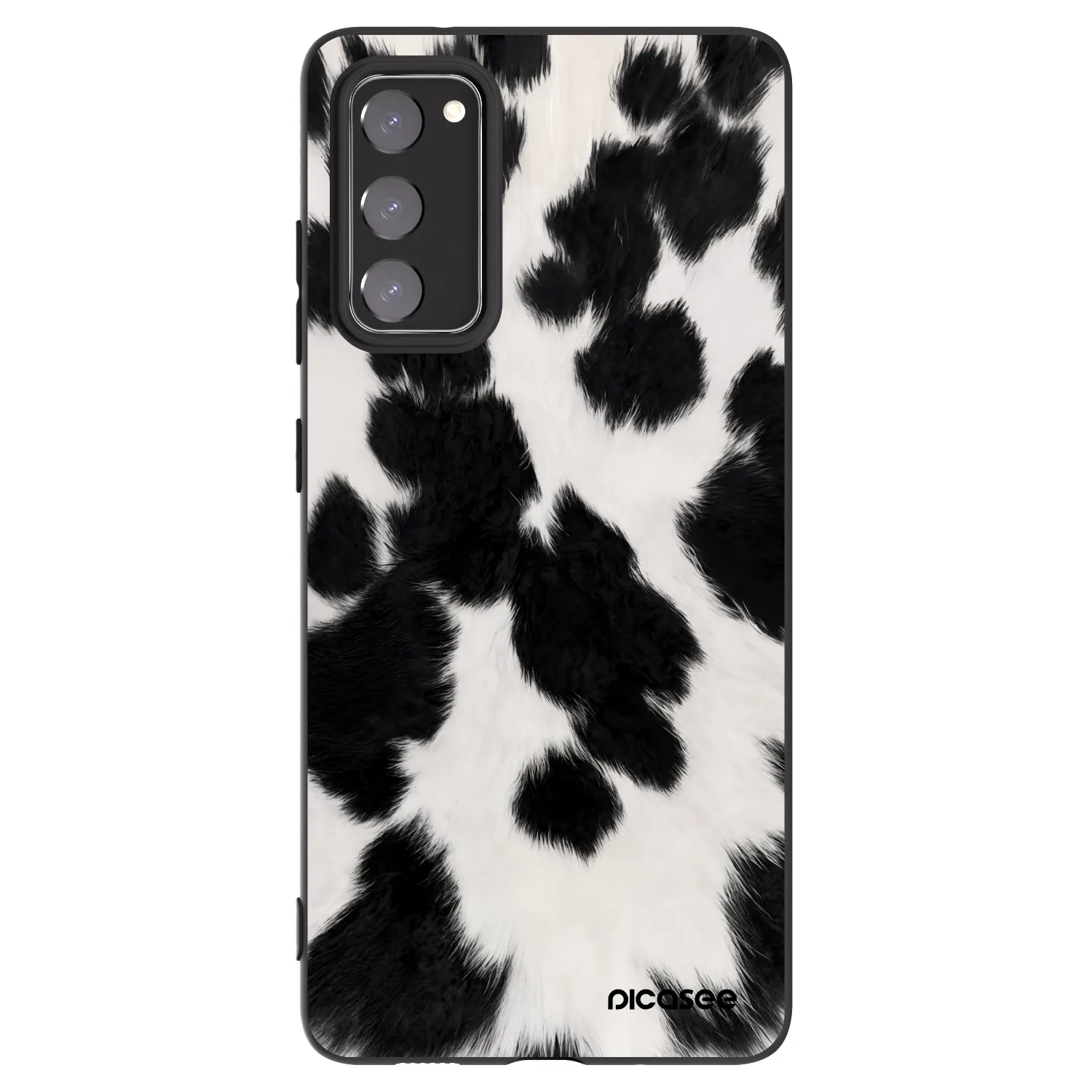 Picasee silikónový čierny obal pre Samsung Galaxy S20 FE - Black Moo
