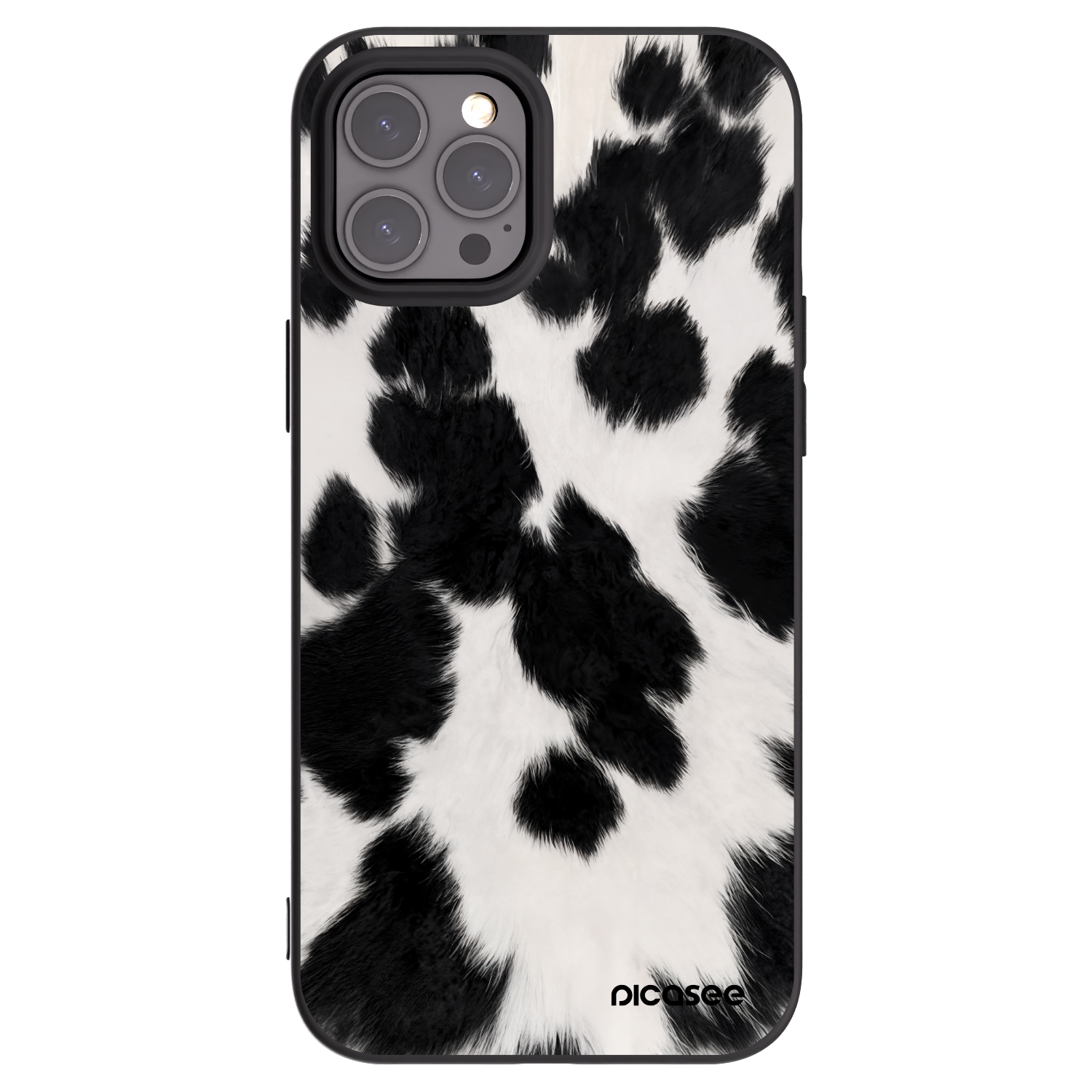 Silikónový čierny obal pre Apple iPhone 12 Pro Max - Black Moo