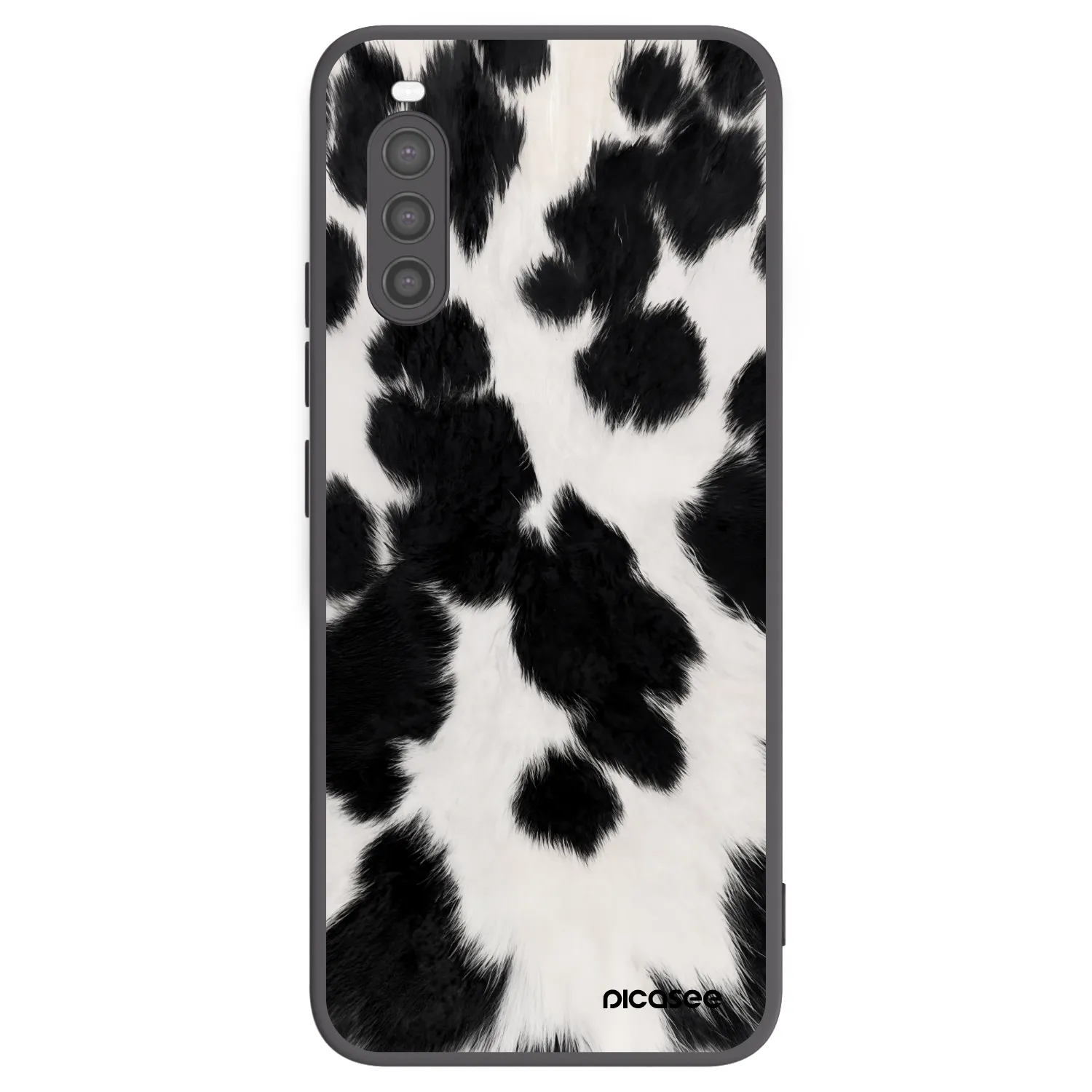 Picasee silikónový čierny obal pre Sony Xperia 10 II - Black Moo