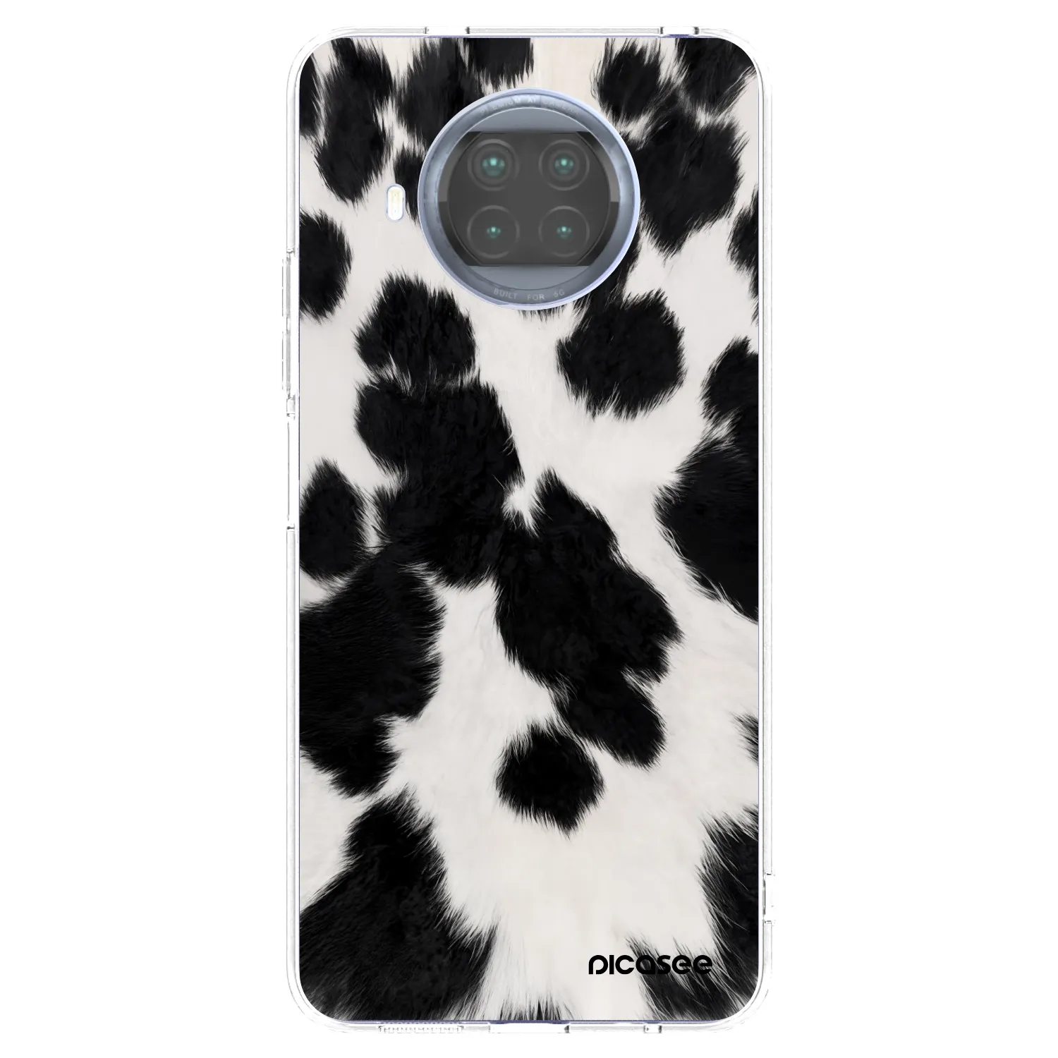 Picasee silikónový prehľadný obal pre Xiaomi Mi 10T Lite - Black Moo