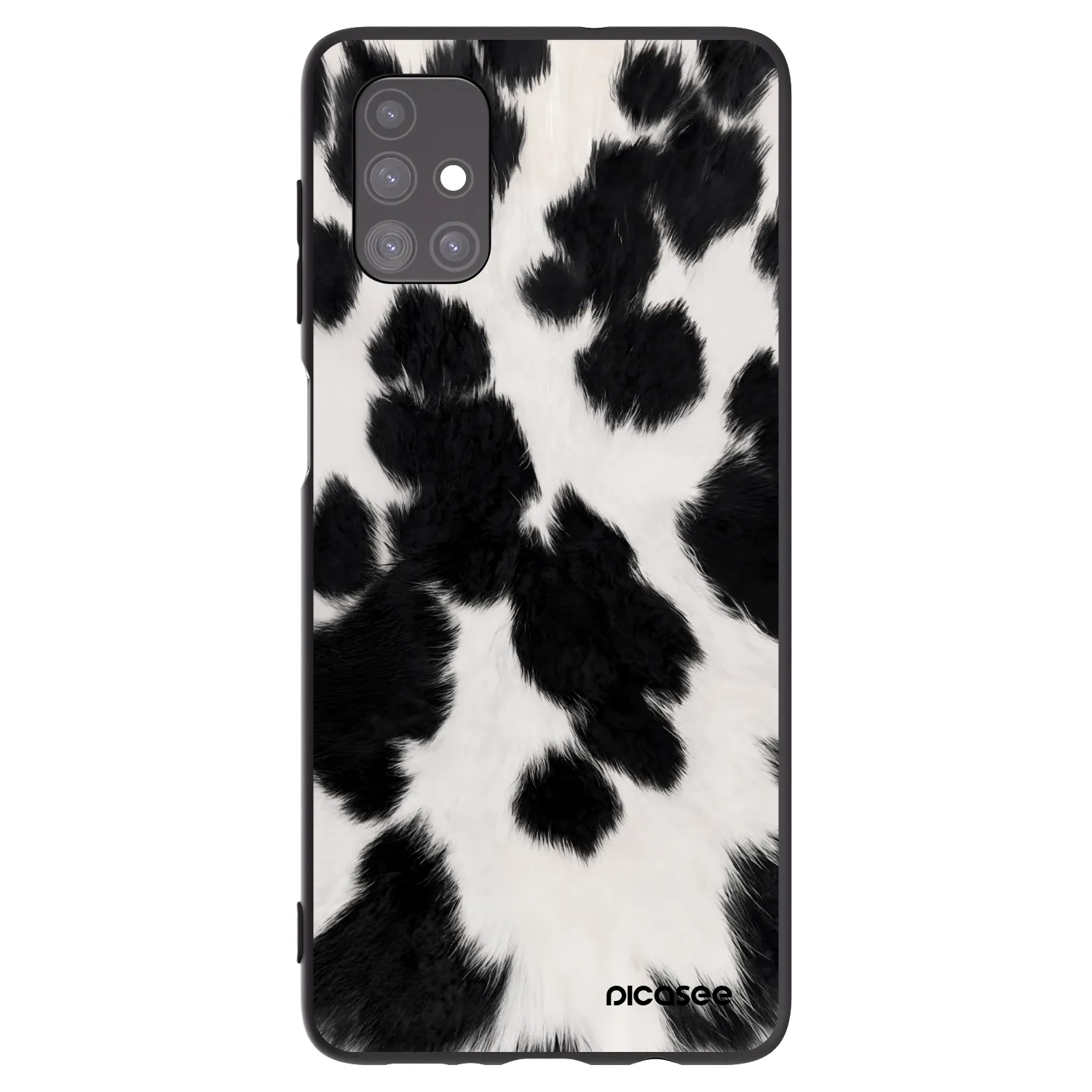 Picasee silikónový čierny obal pre Samsung Galaxy M51 M515F - Black Moo