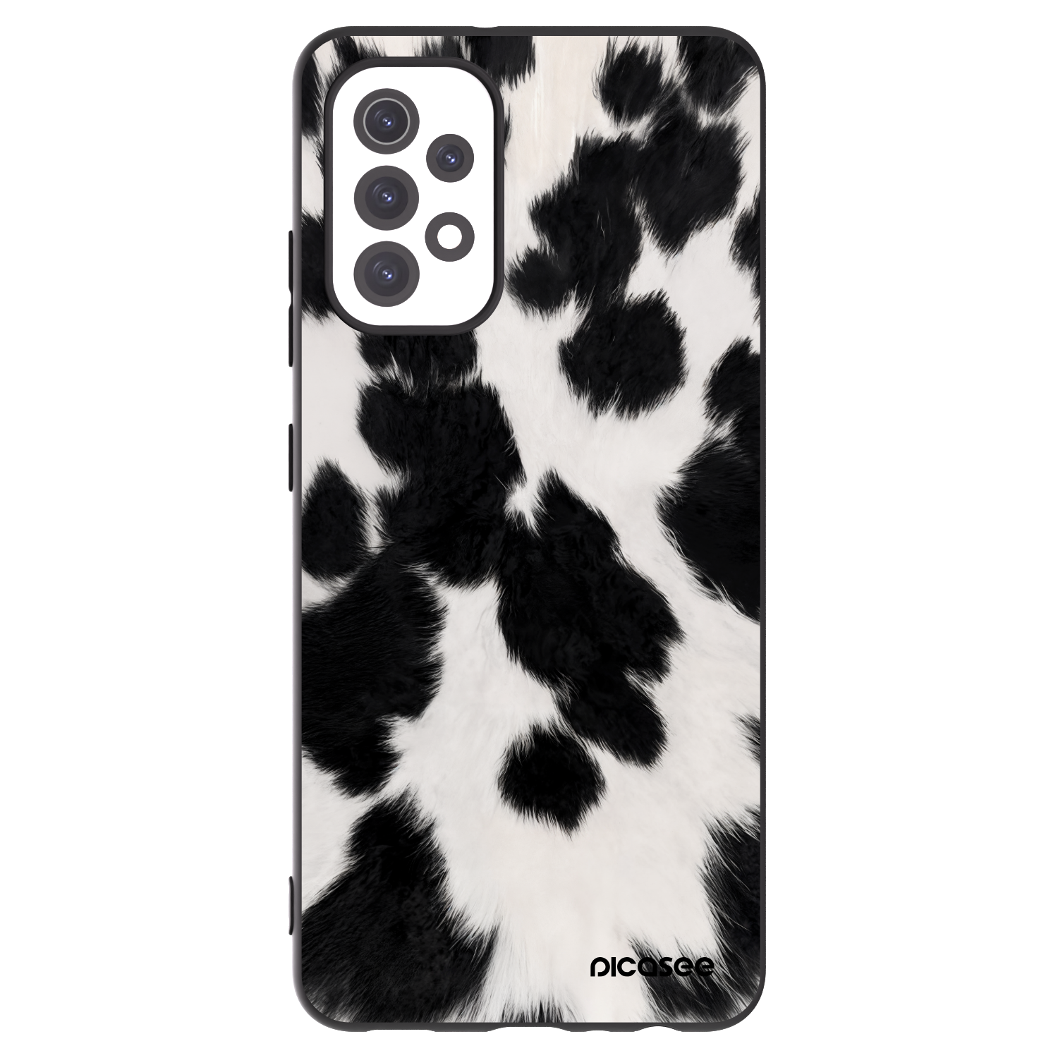 Picasee silikónový čierny obal pre Samsung Galaxy A32 5G A326B - Black Moo