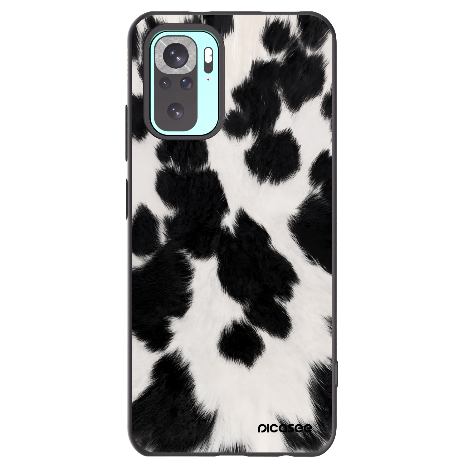 Picasee silikónový čierny obal pre Xiaomi Redmi Note 10 Pro - Black Moo