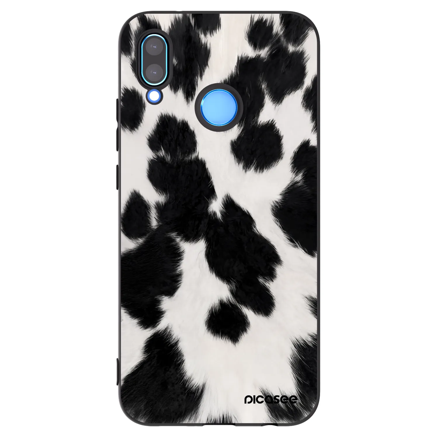 Picasee silikónový čierny obal pre Huawei P20 Lite - Black Moo